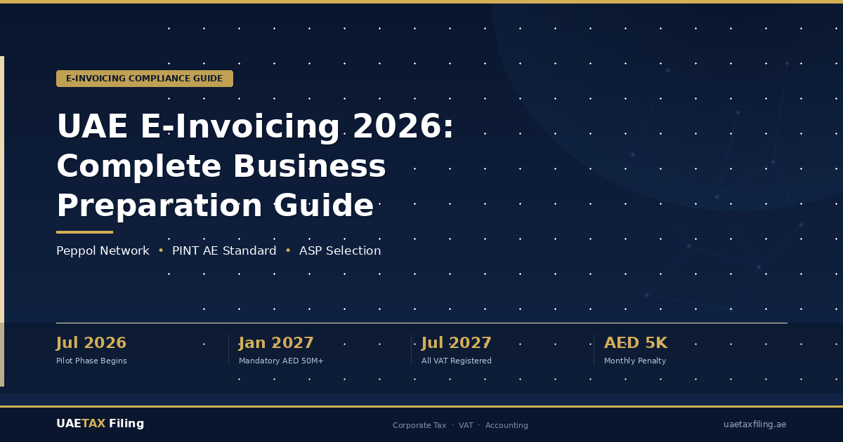 UAE E-Invoicing 2026: Complete Business Preparation Guide